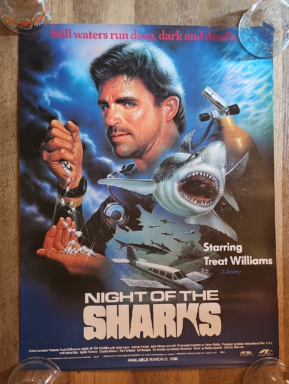 Night of the Sharks - Movie Poster